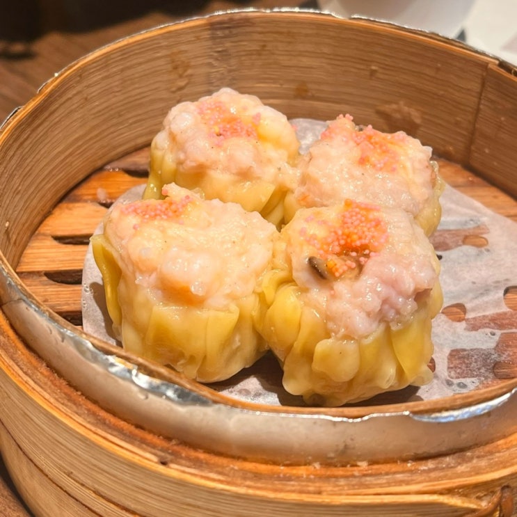 [잠실 딤섬 맛집] 육즙이 팡터지는 시우마이 딤섬과 오리구이 로미엔, 크리스피 창펀 “딤딤섬” 솔직 후기🥟 : 네이버 블로그