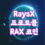 RaysX 프로토콜 RAX 코인 IDO 소개 및 에어드랍 작업