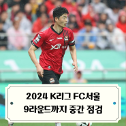 2024 K리그 FC서울 9라운드까지 중간 점검