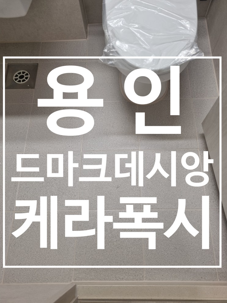 용인드마크데시앙 시공 사진