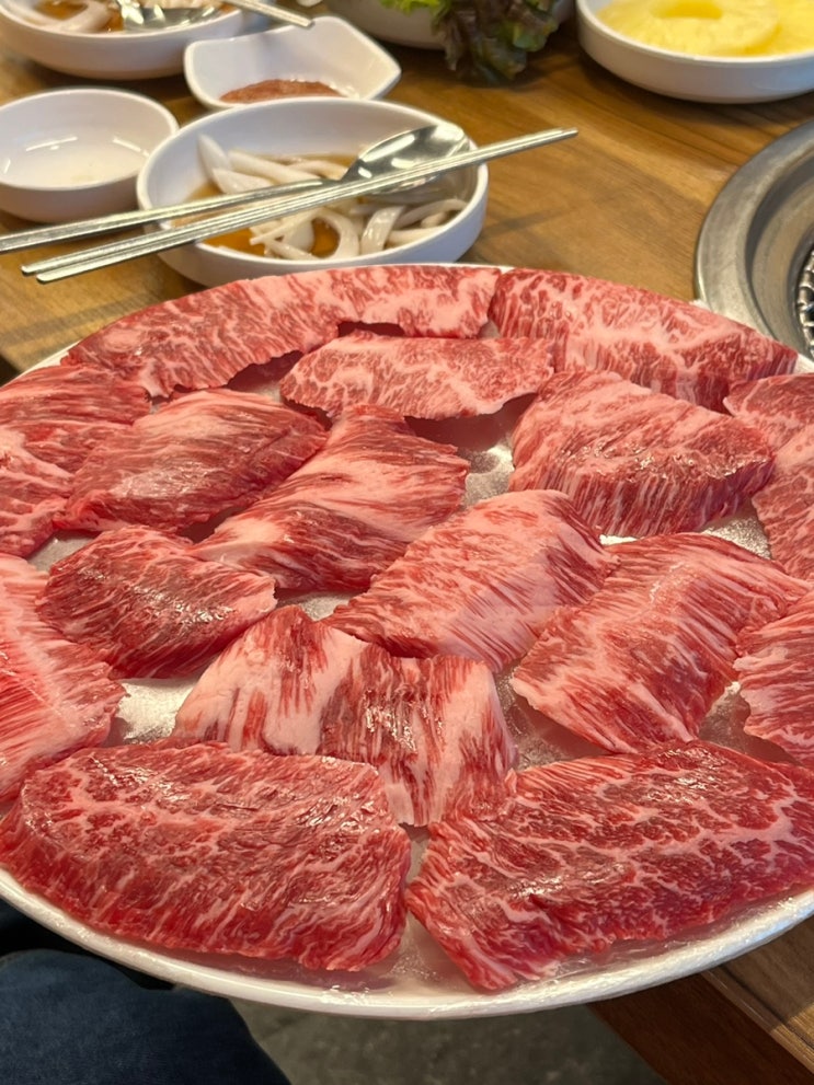 [광명맛집/소통한우] 특수부위 살치살, 갈빗살, 한우 된장찌개, 한우 우거지탕, 냉면 주문 : 네이버 블로그