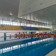 [제주도 자유수영]제주종합경기장 실내수영장~!! 50m, 8레인 한적한 수영장!