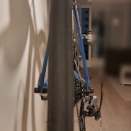 미쉐린에서 나온 자전거 타이어(파워컵)으로 1달에 300km 이상 타기