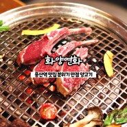 서울 용산역 맛집 '화양연화' 분위기 만점 양갈비