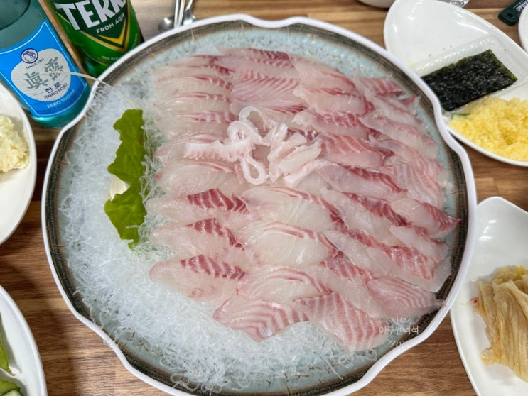 제주 문섬횟집 - 맛과 친절함에 감동한 노형동 돌돔회 갓돔 줄돔 맛집 : 네이버 블로그