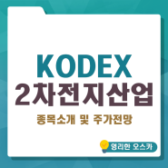 KODEX 2차전지산업 ETF 분석, 주가전망 배당정보 총정리