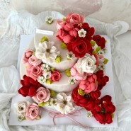 수원떡케이크 l 화려하면서 특별한 기념일을 보내고 싶을때는 생일3단케이크
