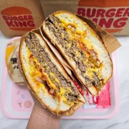 버거킹 불맛더블치즈앤베이컨버거 가격/칼로리/리뷰