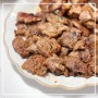 돼지고기로 만든 포천이동왕구이 ; 돼지갈비 양념맛 진포랑