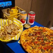 롯데월드몰맛집, 감자아일랜드 쫄깃한 송파 피자 과일맥주 잠실역 혼밥