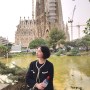 바르셀로나 가우디투어 마지막 사그라다 파밀리아 성당 야외 투어