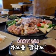 대전 동구 가오동 맛집 숯불닭갈비 전문점 ‘팔각도’