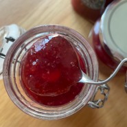 딸기잼 만들기 딸기 콩포트 농도 보관법 저당 수제 딸기잼 만드는 법