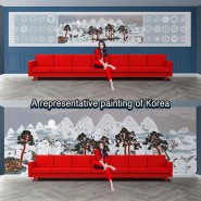 한국을 대표하는 그림 십장생도 인테리어