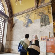 이스탄불 비잔틴 건축의 대표 성 소피아 성당 스카프 복장 후기