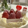 [마포역]크림라벨 마포도화점_귀엽고 맛있는 딸기생크림 케이크