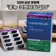 코엔자임Q10 혈압 관리를 위한 영양제 추천