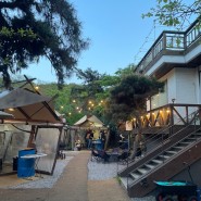 야외식당 : 놀이방이 있는 캠핑식당 한마음정육식당광명점