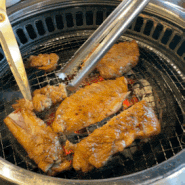전북 정읍 맛집 솔가숯불갈비 돼지갈비 냉면 추천