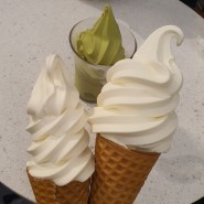 김포공항 롯데몰 카페 " 폴바셋 " 아이스크림 가격