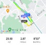 <이번주 첫달리기: 런데이앱 4회차 달리기! 완수! >