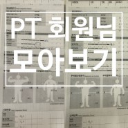 [신원동헬스장][신원동PT][신원동피티] PT 회원님들 변화 모아보기