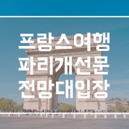 프랑스 여행 파리 개선문 전망대 예약 뮤지엄패스 입장료 에펠탑 감상