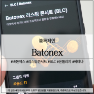 Batonex(바톤엑스) BLC 에테나, 온톨리지 코인 상장!