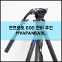 맨프로토 니트로테크 MVH608AH 비디오헤드 팬바 길이 조절 가능한 MVAPANBARL로 교체