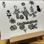 아무그림 이나 그려!ㅎ /붓펜으로 그린 포니의 아무그림