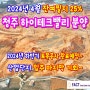 청주 하이테크밸리 분양 산업단지 잔여필지 약 25% (2024년 4월)