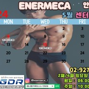안암헬스장/안암pt/성북구헬스장/에너메카휘트니스 2024년 5월 일정표!