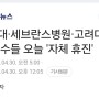 의료대란] 서울대·세브란스병원·고려대병원 교수들 오늘 '자체 휴진'