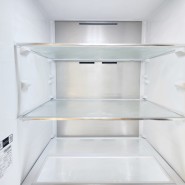소독물티슈 이용한 쉬운 냉장고청소방법