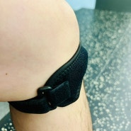 슬개건염 운동 중 무릎 통증 | 슬개골 무릎 보호대 실사용 후기