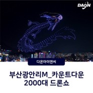 부산 광안리M 상설 1월 드론쇼 / 카운트다운