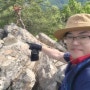 암릉바위 / 재미있는 팔봉산등산코스 홍천