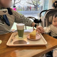 아기랑 동래 온천천 카페거리 벚꽃 명당 디저트 케이크 맛집 <카페 오달당>
