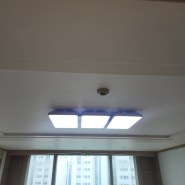 [전주LED조명] LED조명교체시공 효자동 포스코1차아파트
