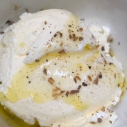[유럽 디저트 만들기/ 아이스크림 맛있게] 바닐라 아이스크림 +올리브유 +후추 +소금 TIP!