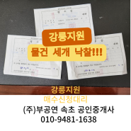 속초부동산 속초공인중개사 강릉 속초 동해 삼척 경매 강릉지원 매수신청 대리 하루에 세건 낙찰