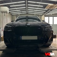 [부산휠수리][부산휠도색] BMW X3 블랙반무광 휠수리