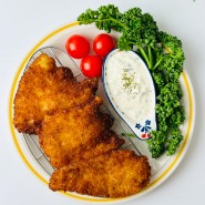 타르타르소스 만들기 광어요리 흰 살 생선까스 만드는 법 마요네즈 드레싱
