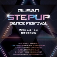 부산시, 「2024 부산 스텝업(STEPUP) 댄스 페스티벌」 개최