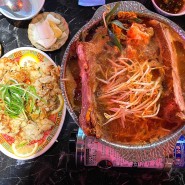 서울 합정 맛집 로우샹로우 양갈비전골과 유린기 후기