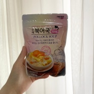 강아지 특식 영양죽 더독 수제 북어국 150g