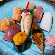 오사카 sushi and soup 스시앤스프 초밥집 리뷰!