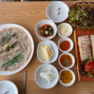 메밀전에 보쌈고기 싸먹는 맛이 상상초월-인천공항 을왕리 동해막국수