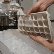 국산 실리콘 사각 얼음틀 히어키친 사용후기 (냄새, 세척) 방법