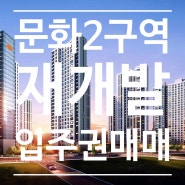 문화 2구역 대전 문화동 e편한세상서대전역센트로 73A㎡ 조합원 입주권 매매